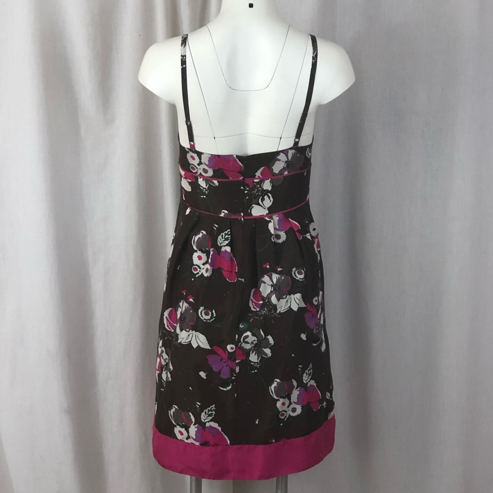 Y2K Guess silk floral dress sz 3 garden‎ party juniors - Picture 2 of 8